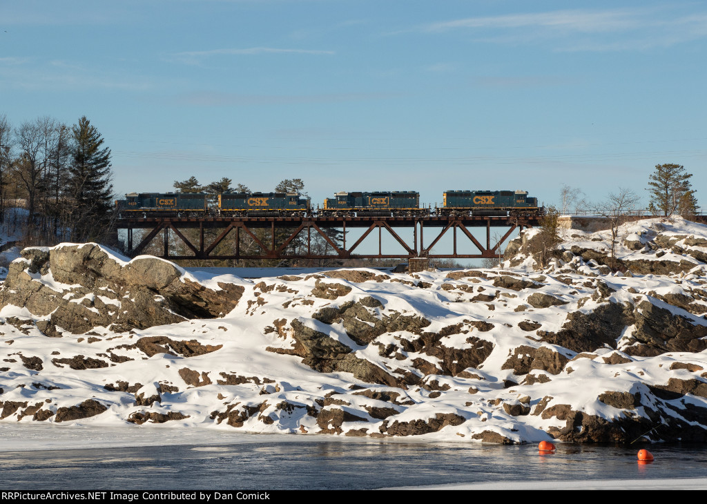 Crossing the Androscoggin